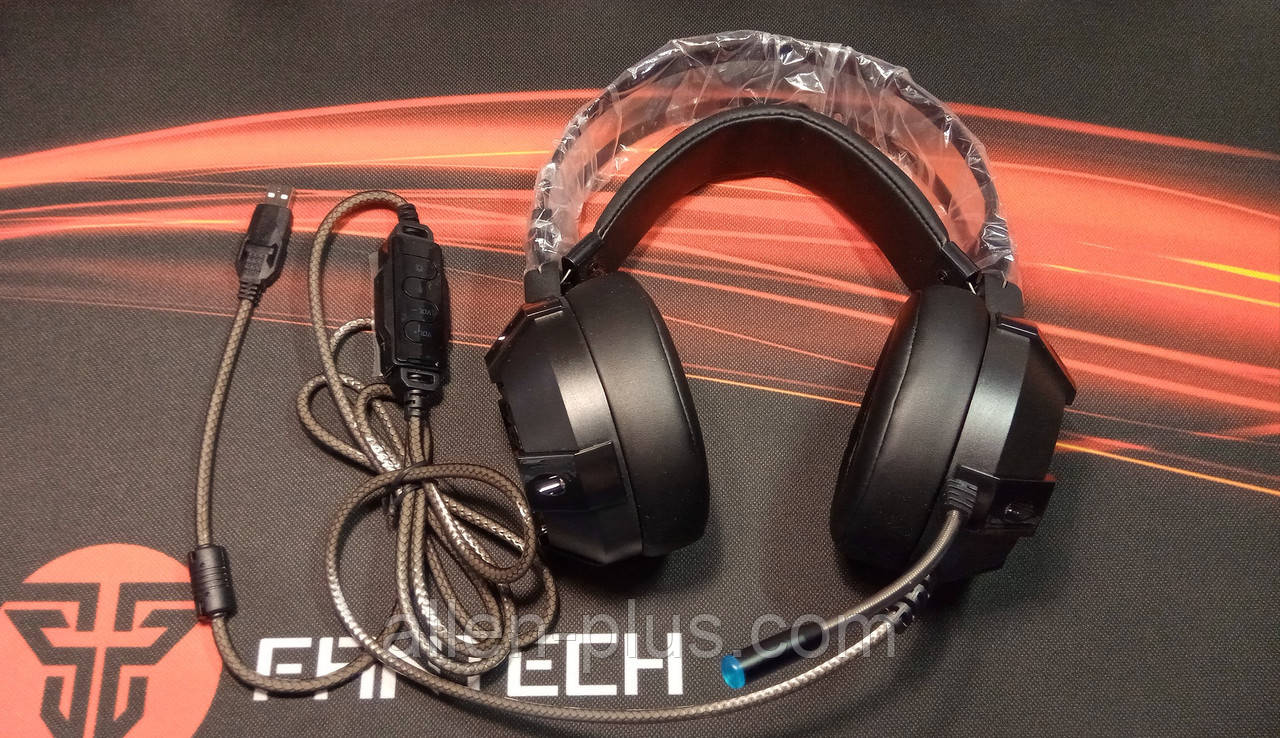 Навушники професійні ігрові з мікрофоном та підсвіткою FANTECH HG11 CAPTAIN 7.1