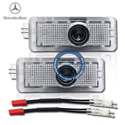 Welcome light with LOGO Mercedes-Benz S-class LED
