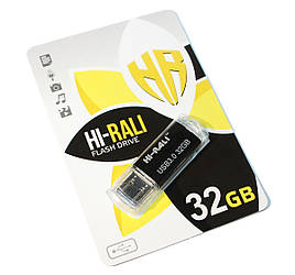 Накопичувач USB, пам'ять Флешка, Hi-Rali 32Gb, карта пам'яті