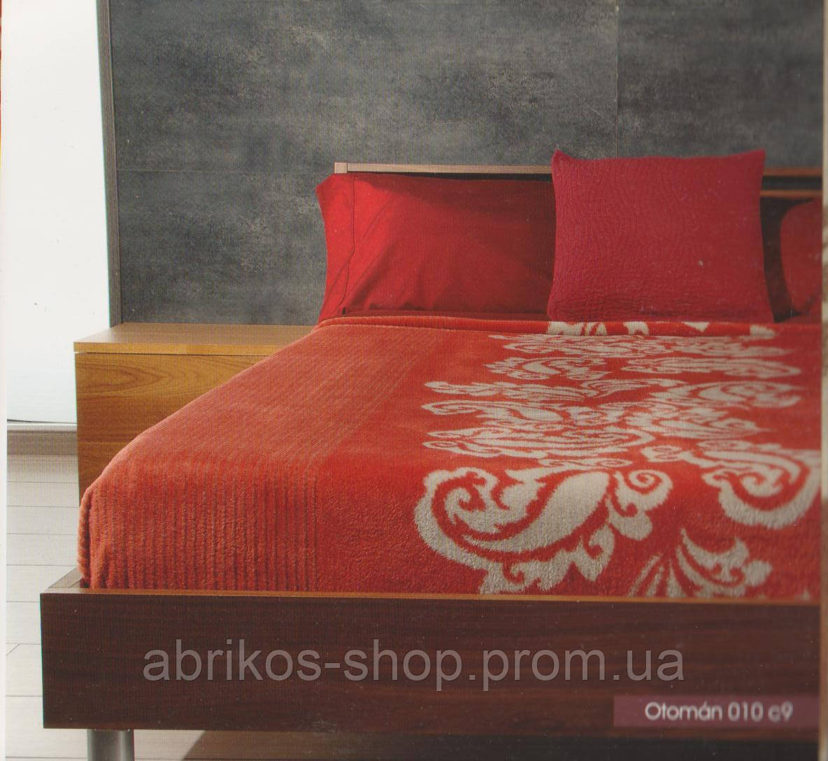 Manterol якісний плед- покривало Otoman ( Іспанія) на двоспальне ліжко., фото 1