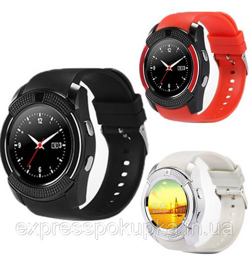 Розумні годинник Smart Watch V8 (5 кольорів), фото 1