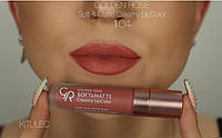 Матовая кремовая помада Golden Rose Soft & Matte Creamy Lipcolor 104