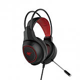 Навушники ігрові Havit HV-H2239d black/red, фото 2