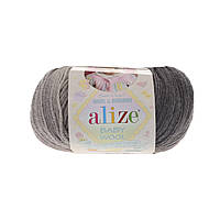 Пряжа для ручного вязания Alize Baby wool batik (Ализе Беби вул батик) 2881