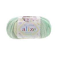 Пряжа для ручного вязания Alize Baby wool batik (Ализе Беби вул батик) 2131