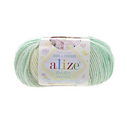 Пряжа для ручного в'язання Alize Baby wool batik (Алізе Бебі вул батік) 2131