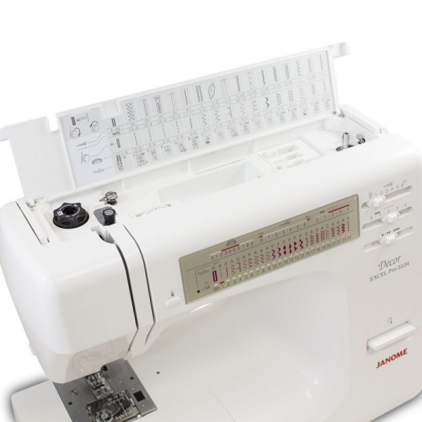 Janome Decor Excel Pro 5124 - швейная машина - фото 6 - id-p202076719