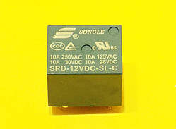 Реле 12V SRD-12VDC-SL-C 10А 5pin