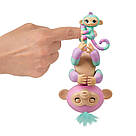 Мавпи Fingerlings з другом 100% Оригінал WowWee Baby Monkey & Mini Bffs Ashley and Chance Ешлі та Шанс , фото 3