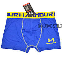 Чоловічі труси (боксери) Under Armour, матеріал бавовна, різні розміри. Колір яскраво-синій