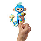 Мавпи Fingerlings з другом 100% Оригінал WowWee Baby Monkey & Mini Bffs Billie&Aiden Біллі та Айден, фото 2