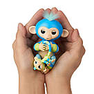 Мавпи Fingerlings з другом 100% Оригінал WowWee Baby Monkey & Mini Bffs Billie&Aiden Біллі та Айден, фото 3