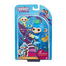 Мавпи Fingerlings з другом 100% Оригінал WowWee Baby Monkey & Mini Bffs Billie&Aiden Біллі та Айден, фото 6