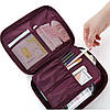 Косметичка/несесер жіноча дорожня Trevel Season Bag Burgundy 22*17*8 см, фото 6