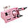 Фрезер для манікюру Nail Drill pro ZS 602 на 35000 об./хв, 65 W (білий, чорний, рожевий), фото 8