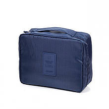 Косметичка/несесер жіноча дорожня Trevel Season Bag Deep Blue 22*17*8 см