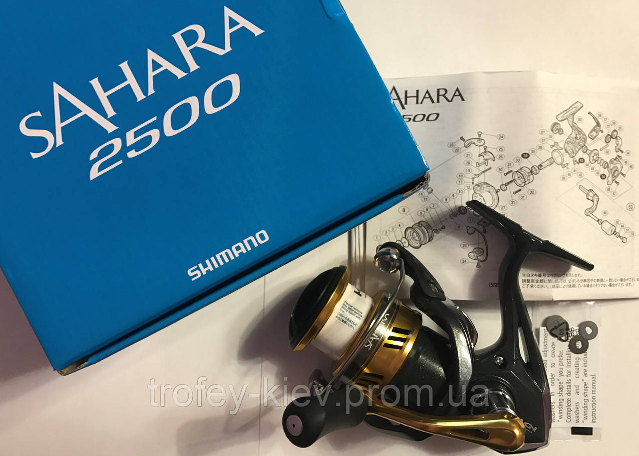 Катушка Shimano Sahara 2500 FI 4+1BB 5.0:1 (ID#739849077), цена: 3012 ₴,  купить на