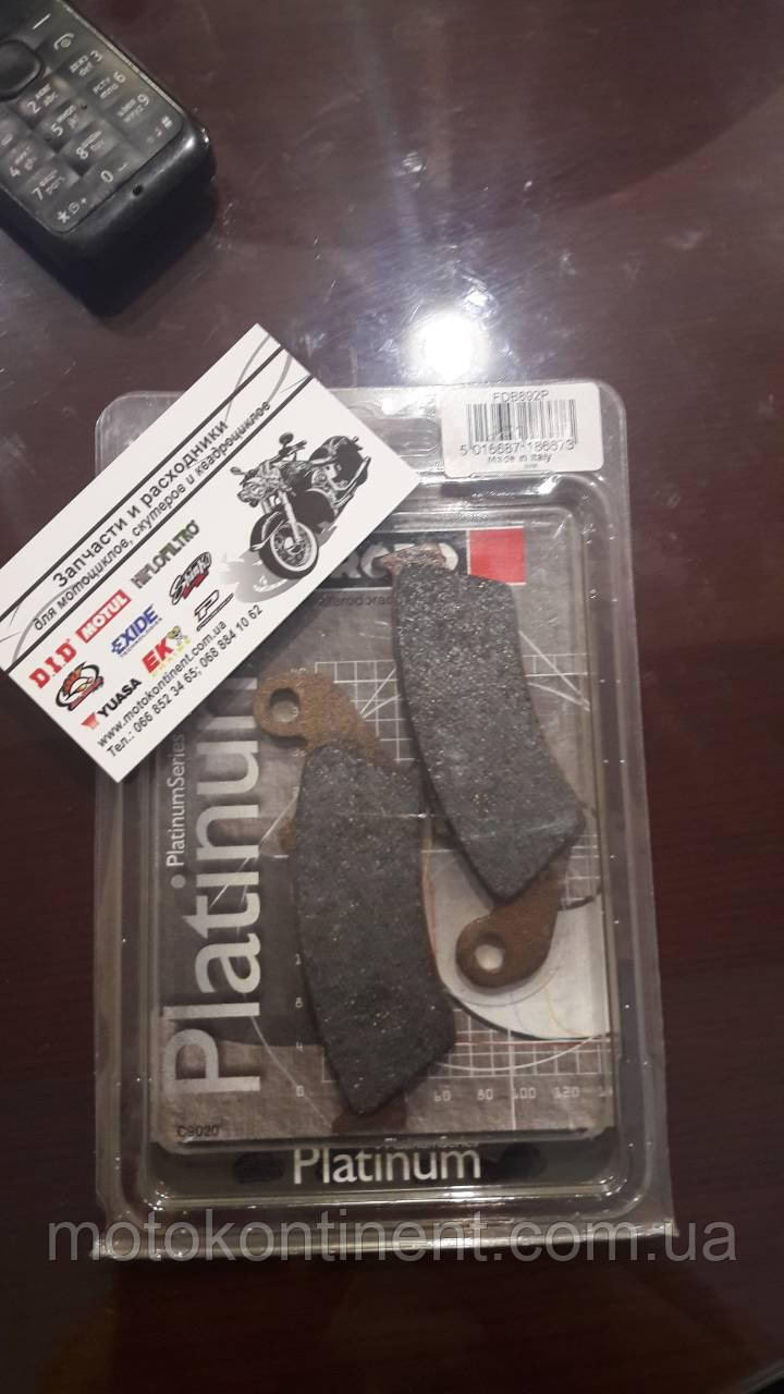 FDB892P Гальмівні колодки Ferodo   FDB892 / MCB669 / BREMBO 07KA17/BRAKING BR 772CM44