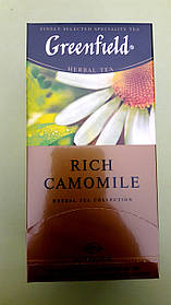 Чай Greenfield Rich Camomile 25 пакетів трав'яний