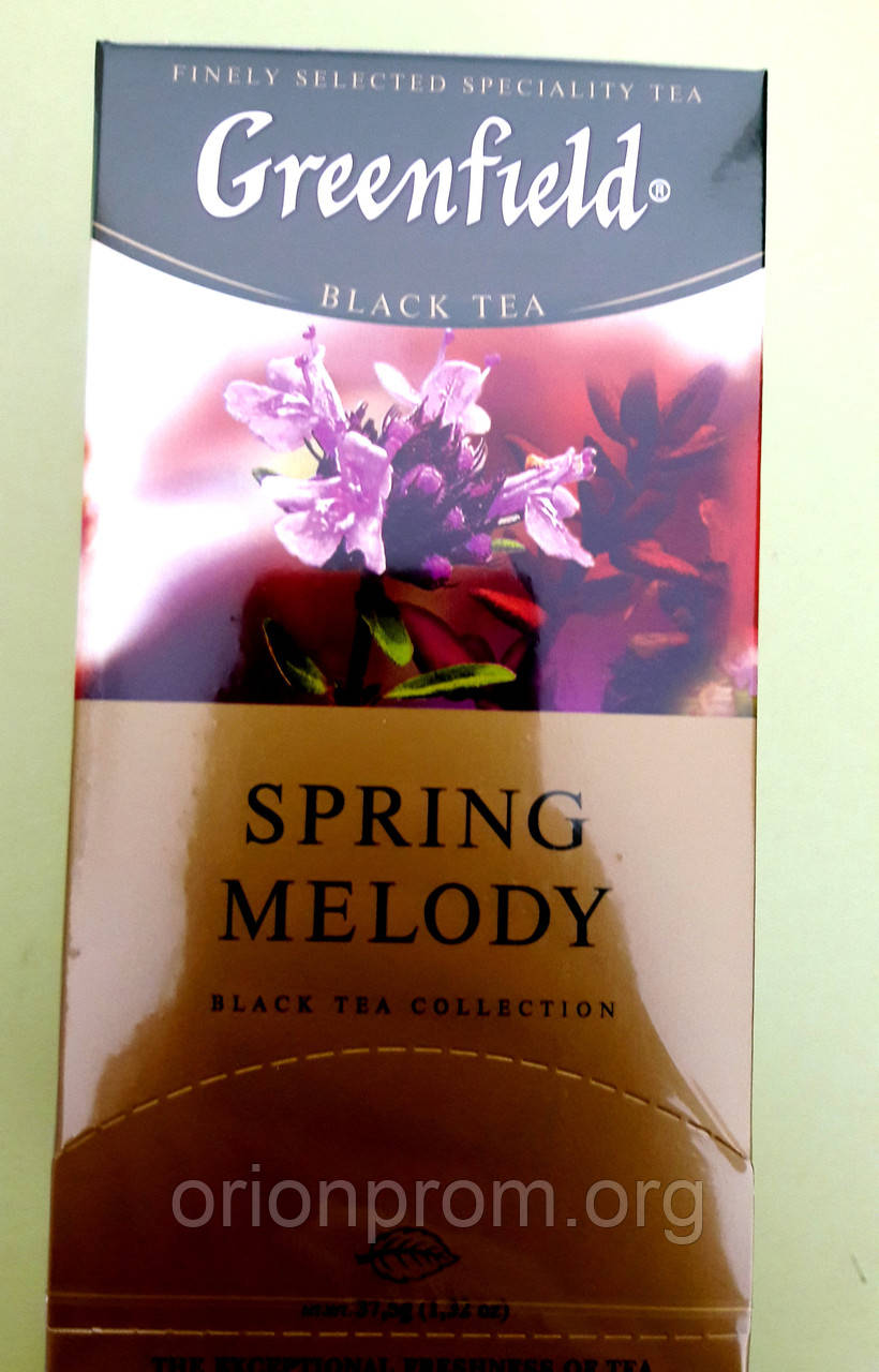 Чай Greenfield Spring Melody 25 пакетів чорний
