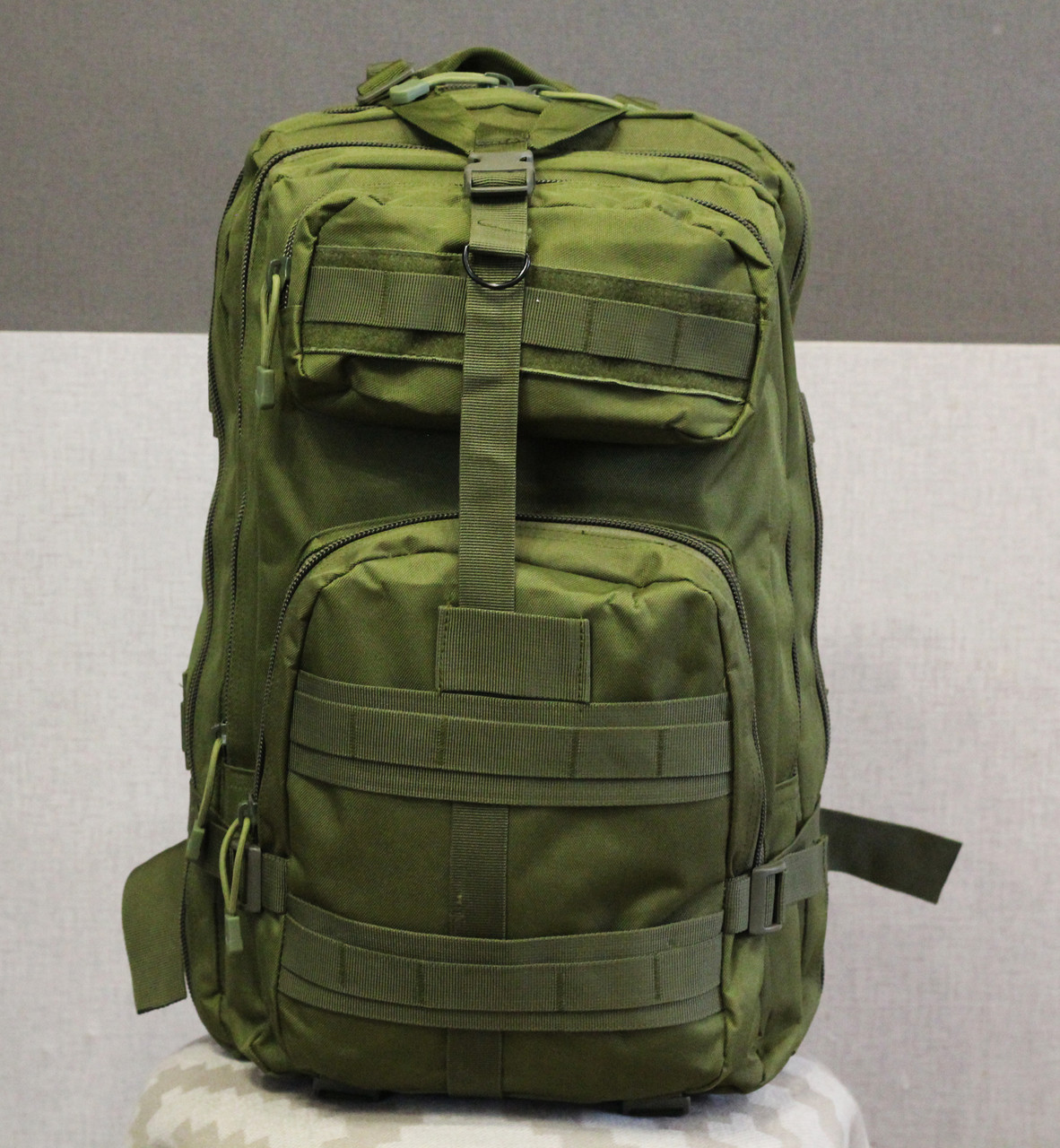 Тактичний (міський) рюкзак Oxford 600D з системою M. O. L. L. E 40 л. Olive (ta40)