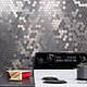 Oracal 975 Honeycomb Tin metallic, фото 4