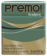 Полімерна глина Premo Sculpey (Премо) 57 г, Джангл, Зелено-сірий, 5535 Jungle, пр-во США