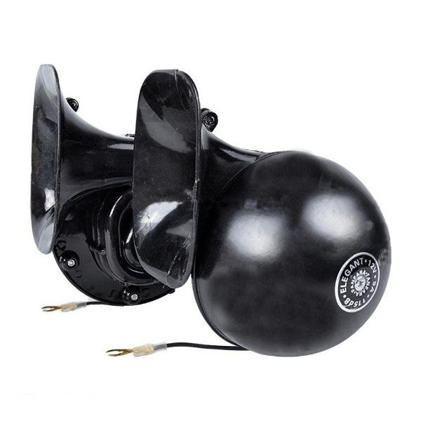 Сигнал звуковий 12V/115mm Равлик ВОЛГА 100 791 Elegant чорний