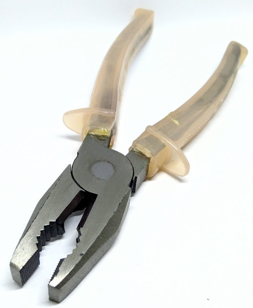 Пасатижі об'єднані 1000V. Пластикові ручки 200 мм, фото 1