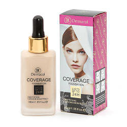 Тональний крем Dermacol Coverage foundation lasts up to 24H