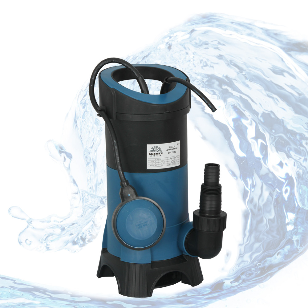 Насос погружной дренажний для брудної води Vitals Aqua DP 713s