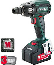 Акумуляторний ударний гайковерт Metabo SSW 18 LTX 400 BL 5.2 А·год