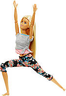 Барби Йога Barbie Made To Move Doll, Blonde