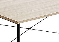 Стіл офісний письмовий на металевих ніжках 120 см hotdeal, фото 4