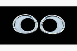 Хром накладки на протитуманки Honda CRV 2007-2011 (Хонда)