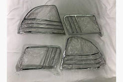 Хром накладки на стопи Honda Civic Sedan VII 2001-2006 (Хонда Сивік)