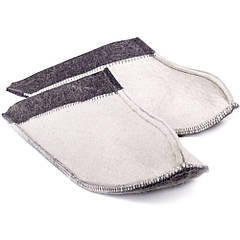 Тапки для бани "Аладдин" малые (комбинированный войлок), Saunapro