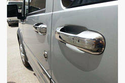 Хром накладки на ручки Ford Connect 2002-2006 (Форд Конект)