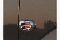 Хром обводка поворотника (2 шт., пласт.) Ford Connect 2002-2006  (Форд Конект)