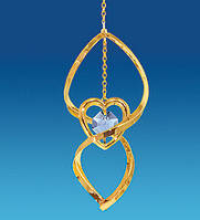 Підвіска з кристалами Сваровскі Сердечко AR-1251