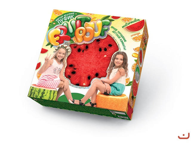 М'який надувний пуфик Fruit Pouf FP-01 Данко-тойс