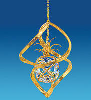 Підвіска з кристалами Сваровскі Ананас AR-1253