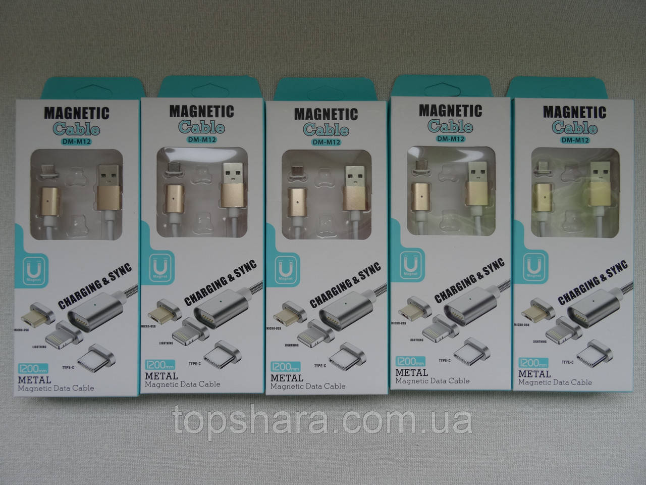 Магнітна зарядка для ґаджетів із конектором micro USB