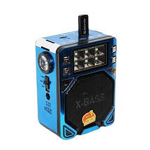 MP3 плеєр-FM радіоприймач Golon RX-8100T з ліхтариком, фото 4