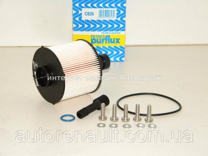 Купить Фильтр топливный на Рено Логан II 1.5 dCi 2012->PURFLUX (Франция ...