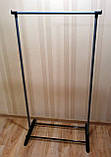 Стійка вішалка підлогова для одягу (без коліщат), фото 3