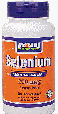 Селен, Now Foods, Selenium, 200 mcg, 90 caps
