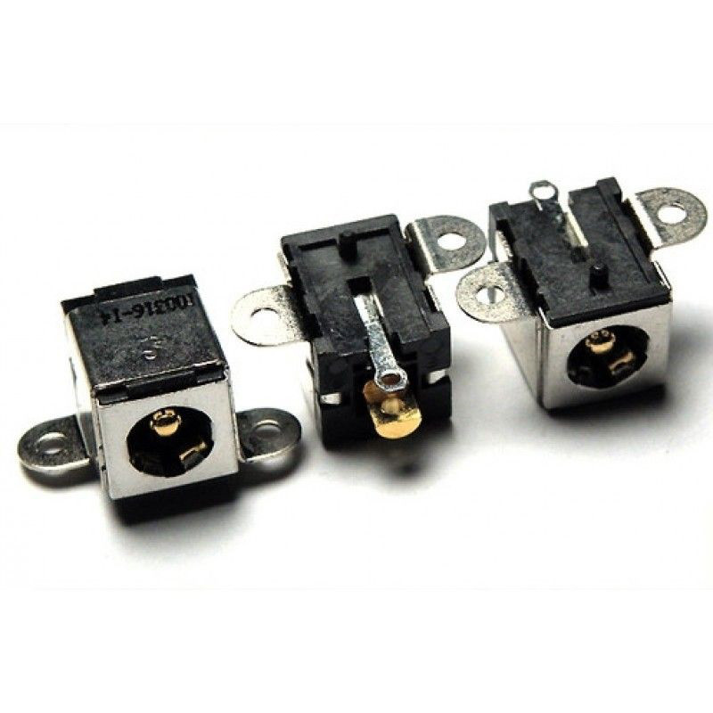 Роз'єм живлення PJ053-2.5мм Asus, IBM Lenovo, Toshiba з вушками новий, фото 1