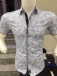 АКЦІЯ! Сорочка короткий рукав X-Port візерунок