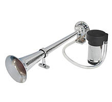 Сигнал Звуковий повітряний 12V/400mm Дудка/Компресор 100 795 Elegant хром-хром